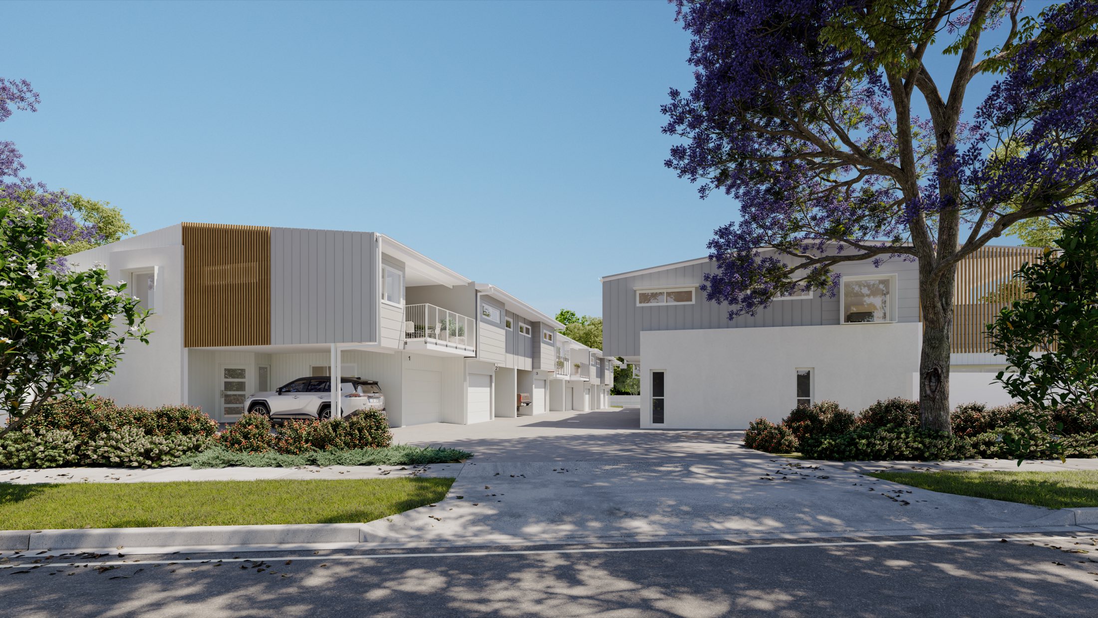 Artist impression of Sanctuary Beerwah at dusk